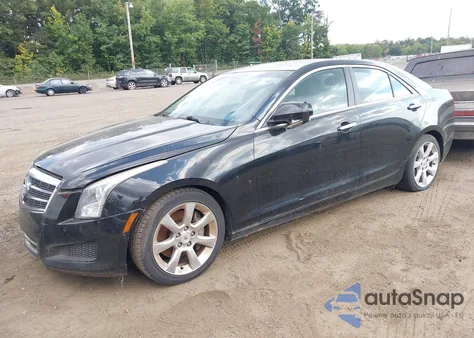 2013 Cadillac Ats Luxury z USA, uszkodzony, nr VIN 1G6AB5RAXD0127435
